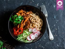 Noodles chicken Noodles chicken